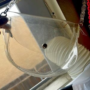 Clear jelly purse